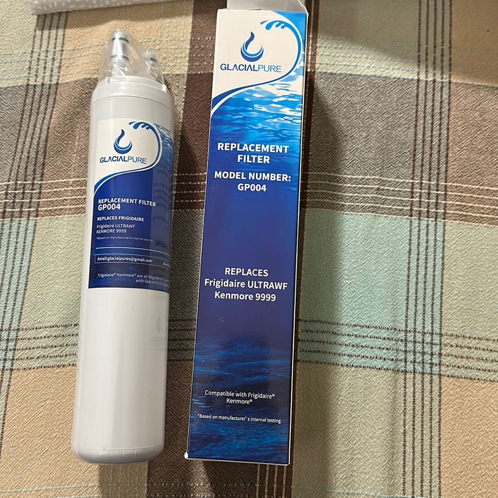 NEW GLACIALPURE REPLACEMENT FILTER MODEL NUMBER GP004